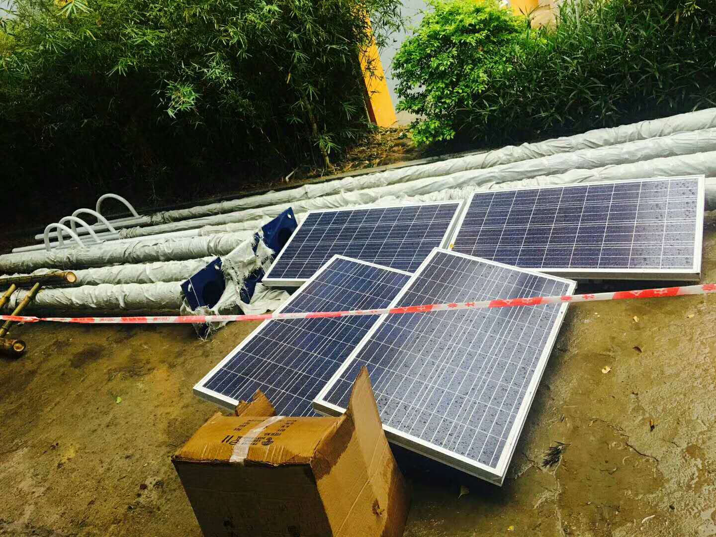 華可工程案例：60套小區太陽能路燈在山西大同進駐！